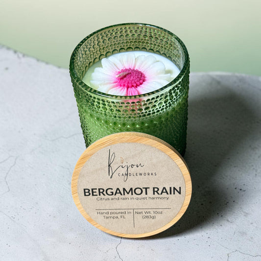 Bergamot Rain - Coconut Soy Candle