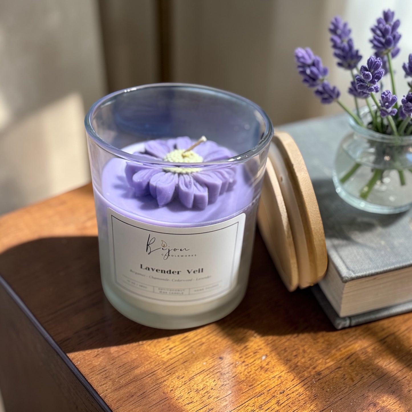 Lavender Veil - Coconut-soy Candle