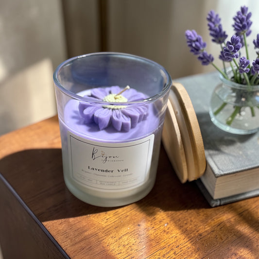 Lavender Veil - Coconut-soy Candle